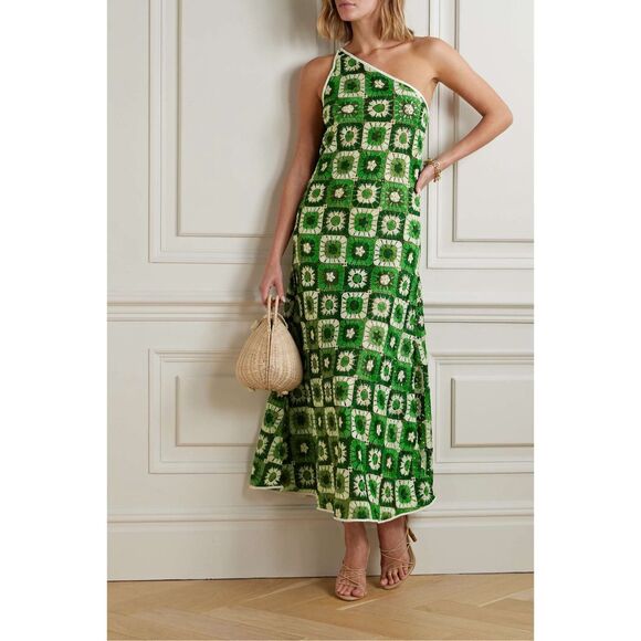 Johanna Ortiz Dresses & Skirts - NWT Johanna Ortiz Lemongrass Ankle Maxi Dress Green 6 $780